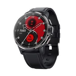 DM30 4G Smart Watch Sports Bracelet WiFi GPS BT Smartwatch Touch Screen Android 9.1 Support Nano SIM Card Phone Call Dual 5MP Camera Heart Rate Monitor Face Recognition