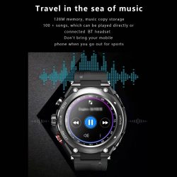 T92 2 in 1 Smart Sport Watch Wireless BT Earbuds Fitness Tracker with Heart Rate Sleep Moniting Function