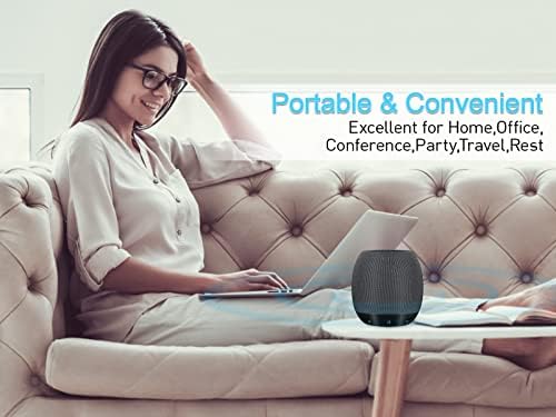 OGUPGX USB Computer Speakers for Desktop,Laptop Speakers,External PC Speakers for Laptop with Single USB,Hi-Quality Sound, Loud Volume, Deep Bass, Volume Control(USB-C to USB Adapter Included) (Gray) - Image 6