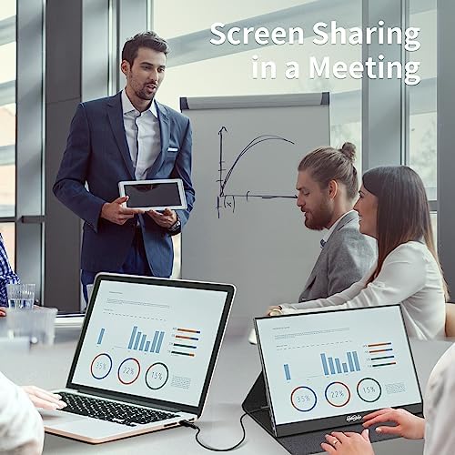 Tpsmtdis Portable Monitor for Laptop 15.6inch, Laptop Monitor Extender 1080P FHD USB C Plug&Play, HDMI HDR IPS Gaming Monitor, External Monitor for Laptop PC Mac Phone PS4 Xbox Switch - Image 7