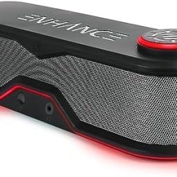 ENHANCE SB1 Computer Speakers High Excursion Soundbar - USB Powered Computer Sound Bar, Under Monitor Speaker with 10W Peak, LED Volume Control Knob, Headset Pass Through, Gaming Soundbar for PC
