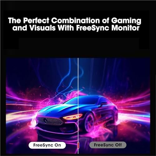 27-inch FHD Gaming Monitor,165Hz, IPS Eye Care 1080P Display, HDMI, VGA Ports, 3-Sided Border-Less,FreeSync - Height/Tilt Adjustment for Ergonomic Viewing,Black - Image 5