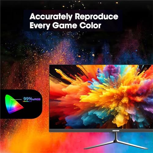 27-inch FHD Gaming Monitor,165Hz, IPS Eye Care 1080P Display, HDMI, VGA Ports, 3-Sided Border-Less,FreeSync - Height/Tilt Adjustment for Ergonomic Viewing,Black - Image 7