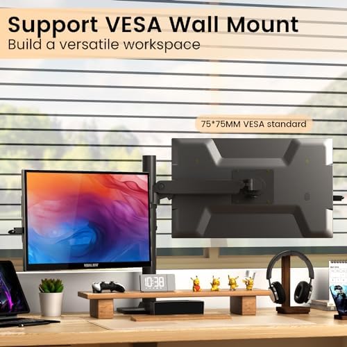 Portable Touch Screen Monitor 17.3'' 1080P IPS USB-C Extended Display with Smart Cover, USB2.0, HDMI, Dual Speakers, VESA - for Laptop, PC, Mac, Phone, PS3/4/5, Xbox, Switch. - Image 3