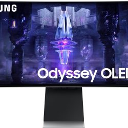 SAMSUNG 34" Odyssey G85SB Series QD-OLED Ultra WQHD Curved Gaming Monitor, 175Hz, 0.03ms, DisplayHDR True Black 400, AMD FreeSync Premium Pro, Advanced Game Streaming, LS34BG850SNXZA, 2023