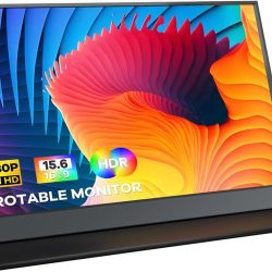15.6'' 1080P IPS Portable Monitor HDR Display USB-C HDMI for Laptop PC Phone Mac Xbox PS4