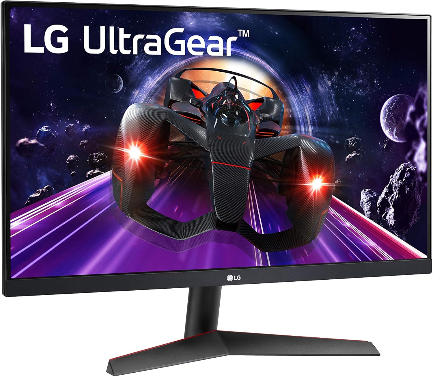 LG 24GN600-B UltraGear Gaming Monitor 24" Full HD (1920 x 1080) IPS Display, 1ms (GtG) Response Time, 144Hz Refresh Rate, AMD FreeSync Premium, HDR10, 3-Side Virtually Borderless Display,Black - Image 5