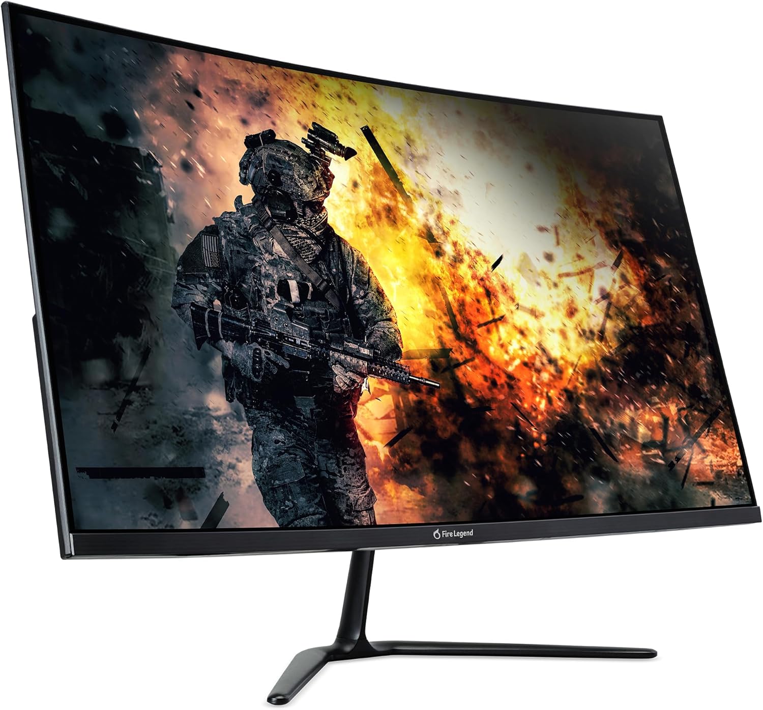 AOPEN by Acer 32HC5QR S3biipx 31.5" Full HD 1920 x 1080 16:9 Curved Gaming Monitor | AMD FreeSync Premium | 180Hz | 1ms TVR | Adjustable Tilt | VESA Mountable | 1 x Display Port 1.4 & 2 x HDMI 2.0 - Image 7