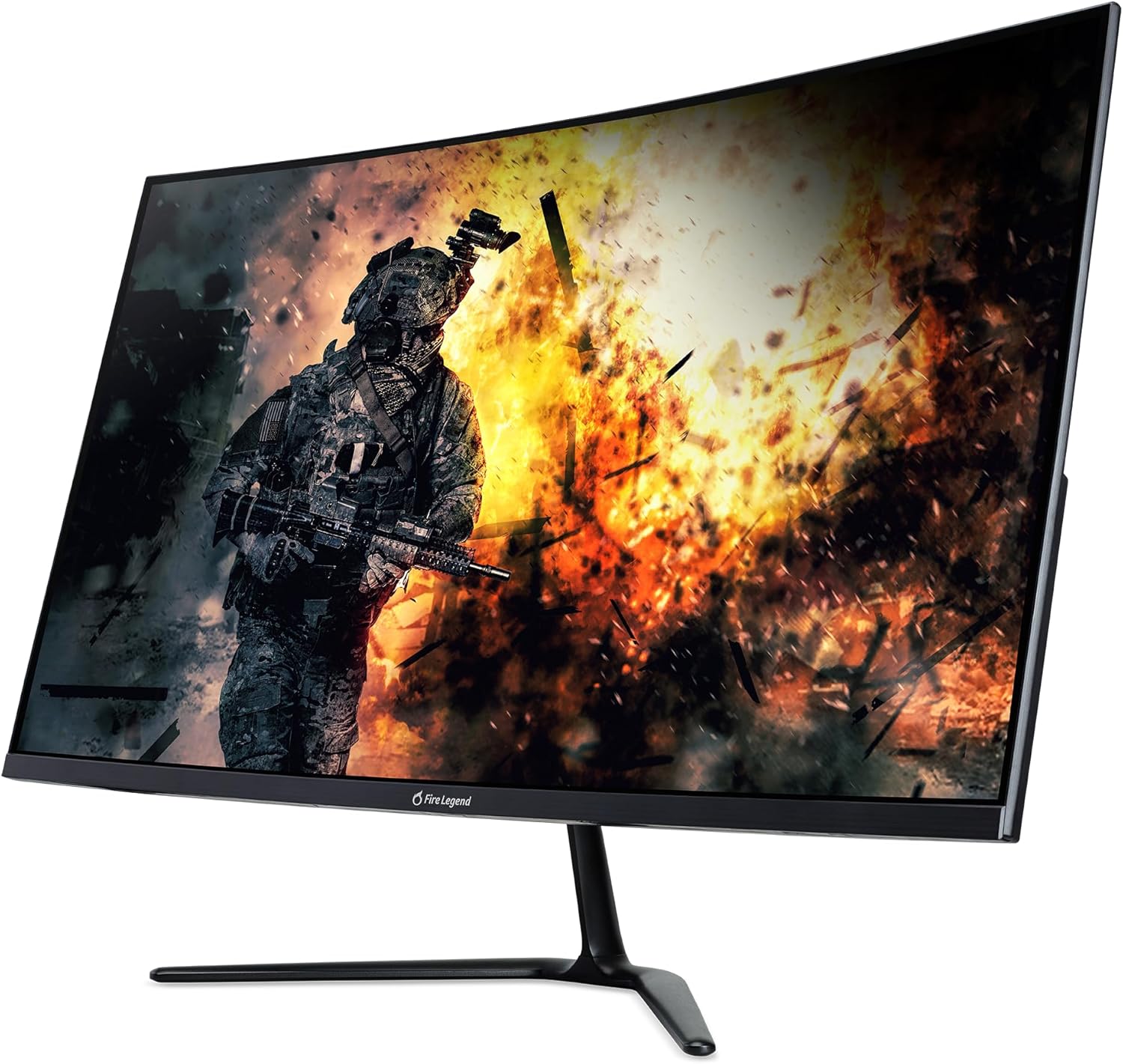AOPEN by Acer 32HC5QR S3biipx 31.5" Full HD 1920 x 1080 16:9 Curved Gaming Monitor | AMD FreeSync Premium | 180Hz | 1ms TVR | Adjustable Tilt | VESA Mountable | 1 x Display Port 1.4 & 2 x HDMI 2.0 - Image 8