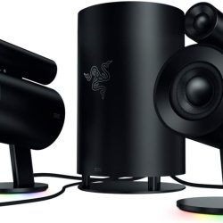 Razer Nommo Pro: THX Certified Premium Audio - Dolby Virtual Surround Sound - LED Illuminated Control Pod - Downward Firing Subwoofer - Powered Chroma - PC Gaming Speakers