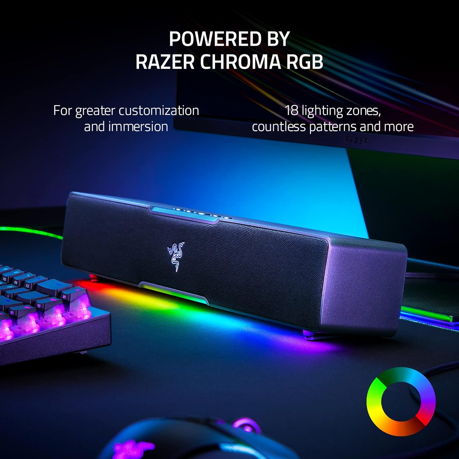 Razer Leviathan V2 X: PC Soundbar with Full-Range Drivers , USB Type C Power and Audio Delivery, Bluetooth 5.0 (Renewed) - Image 6