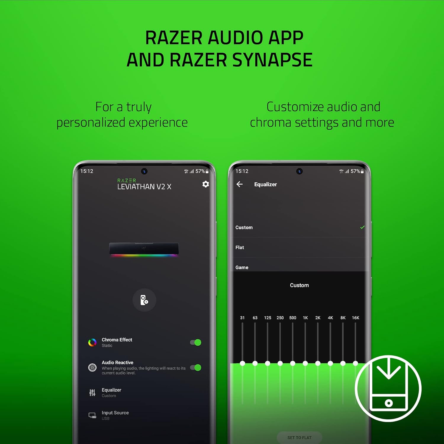 Razer Leviathan V2 X: PC Soundbar with Full-Range Drivers , USB Type C Power and Audio Delivery, Bluetooth 5.0 (Renewed) - Image 7