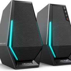 Edifier G1500 Computer Speakers, Hecate Gaming Speakers with RGB, Bluetooth 5.3, USB Input, 3.5mm AUX Input Supported, Black