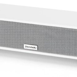 Computer Speakers, 10W Computer Sound Bar, USB Powered PC Speakers, Bluetooth 5.0 and RCA Input pc Speakers for Desktop, Laptops, Phonograph, Phones, Tablets(K01)