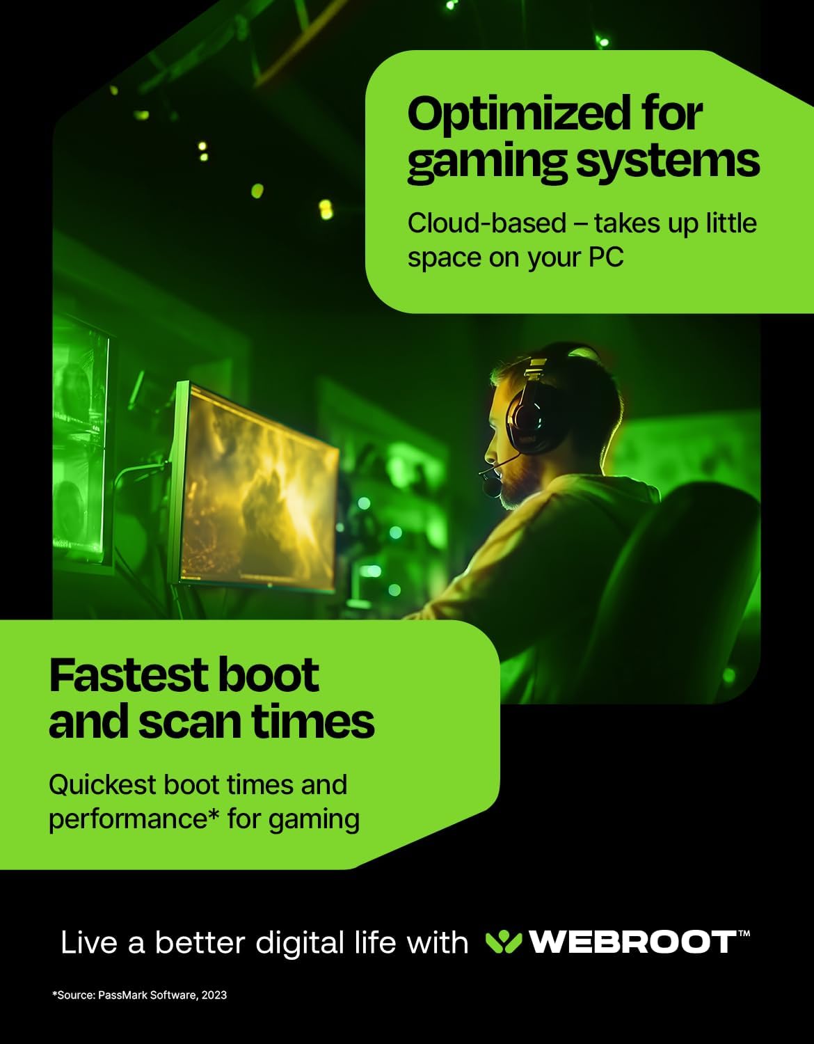 Webroot Antivirus for PC Gamers 2026 | 1 Device | 1 Year Download + System Performance Optimizer - Image 4