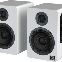 Harmony H2 60W Desktop Speakers with DSP, Bluetooth 5.3, 24-Bit Optical, USB-C, AUX, Silk-Dome Tweeter, Carbon-Fiber Woofer, for Computer, PC Monitor, Gaming (White)
