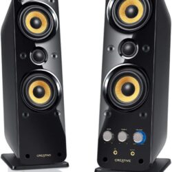 Creative GigaWorks T40 Series II 2.0 Multimedia Speaker System with BasXPort Technology, Black
