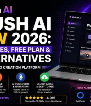 VidRush AI Review 2026: Features, Pricing, Free Plan & Best Alternatives