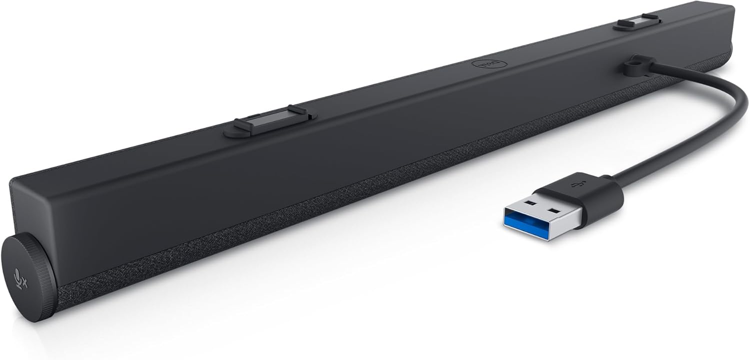 Dell Slim Conferencing Soundbar for Monitor – SB522A - Magnetic, Mute Microphone, Call Answer/end, Zoom Certification, Microsoft Teams Certified - Image 5
