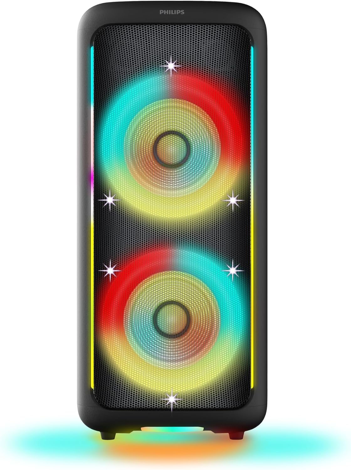 Philips TAX5000 Bluetooth Party Speaker with Dual 8" Woofers - 14HR Playtime, 200W Max Power, TWS, Auracast - Black - Image 2